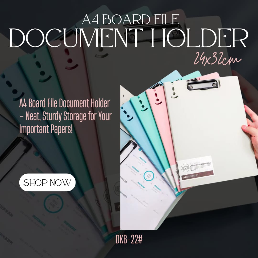 A4 Board File Document Holder DKB 22