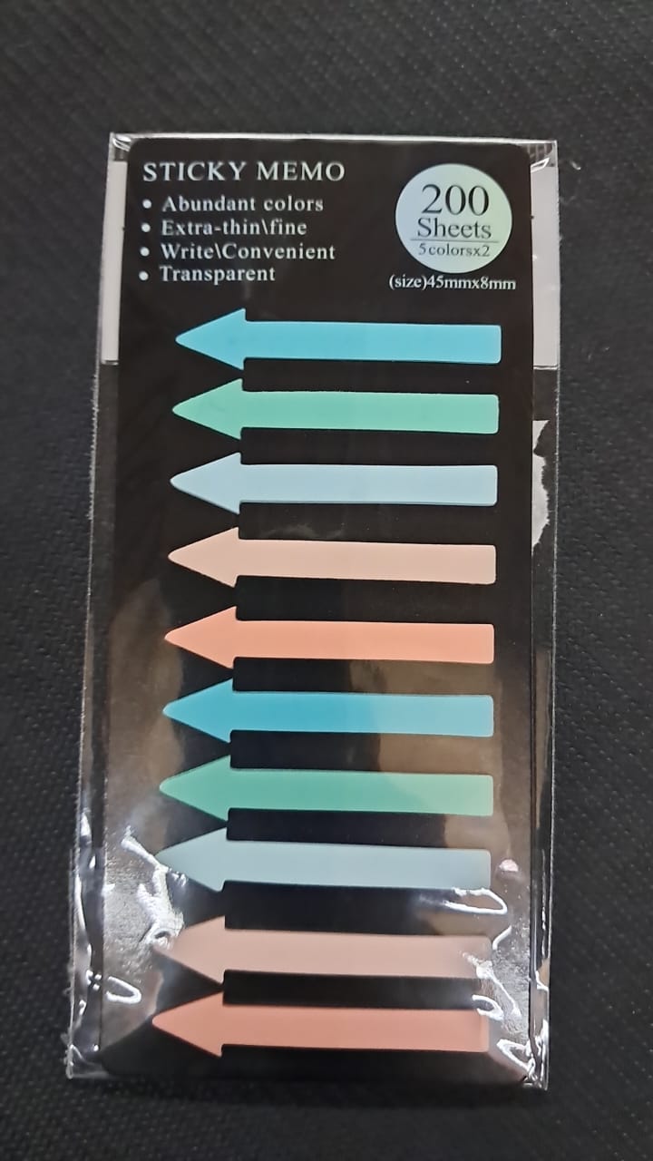 Arrow Shaped Index Tabs P86