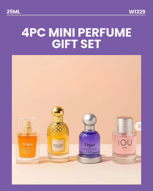4pc Mini Perfume Gift Set W1329