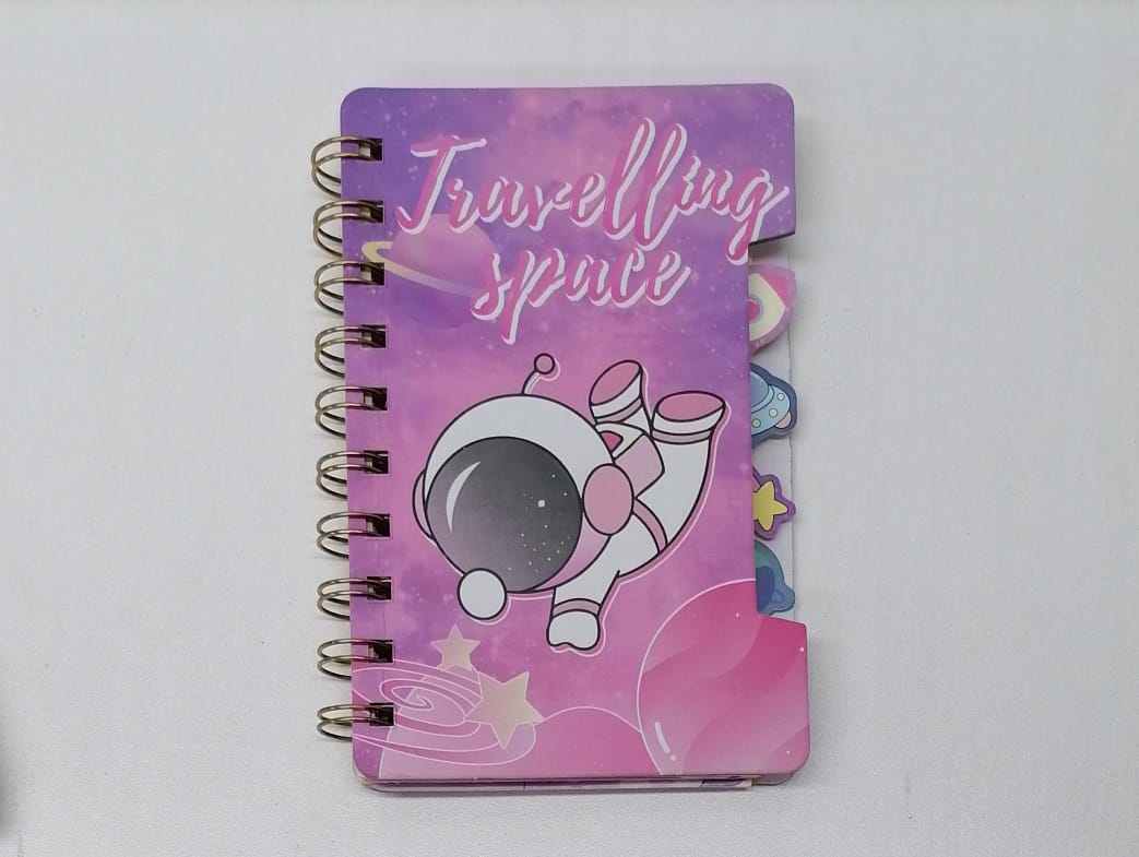 Space Travelling Mini Notebook WB-95594