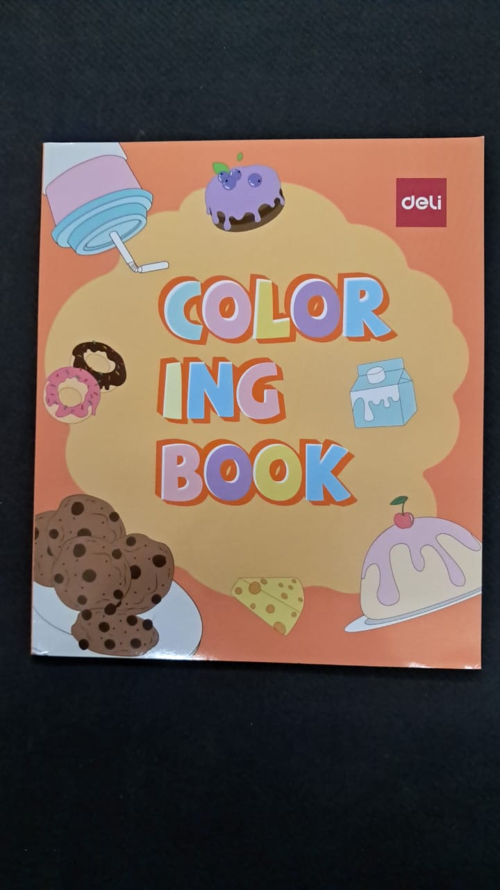 Deli Colouring In Book non animate pictures NO46/47/49