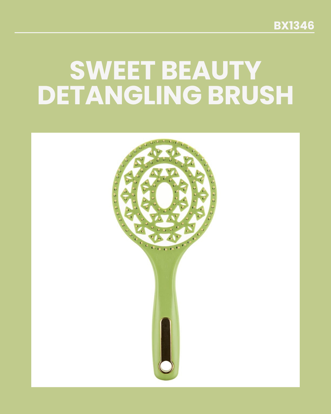 Sweet Beauty Detangling Hair Brush BX1346