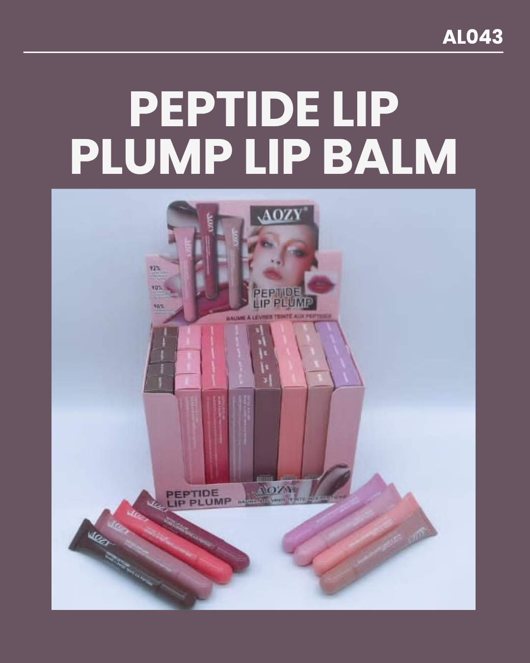 Peptide Lip Plump Lip Balm AL043