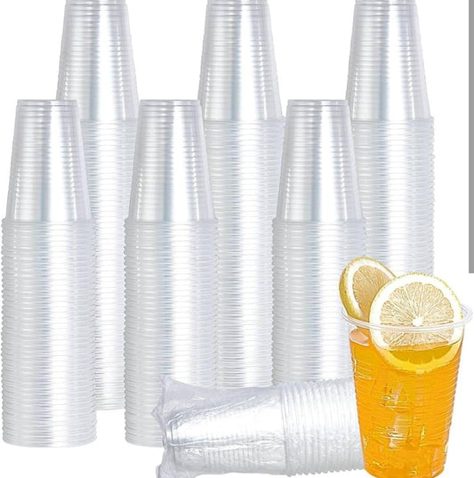 50pc Plastic Cups 1666 270ml