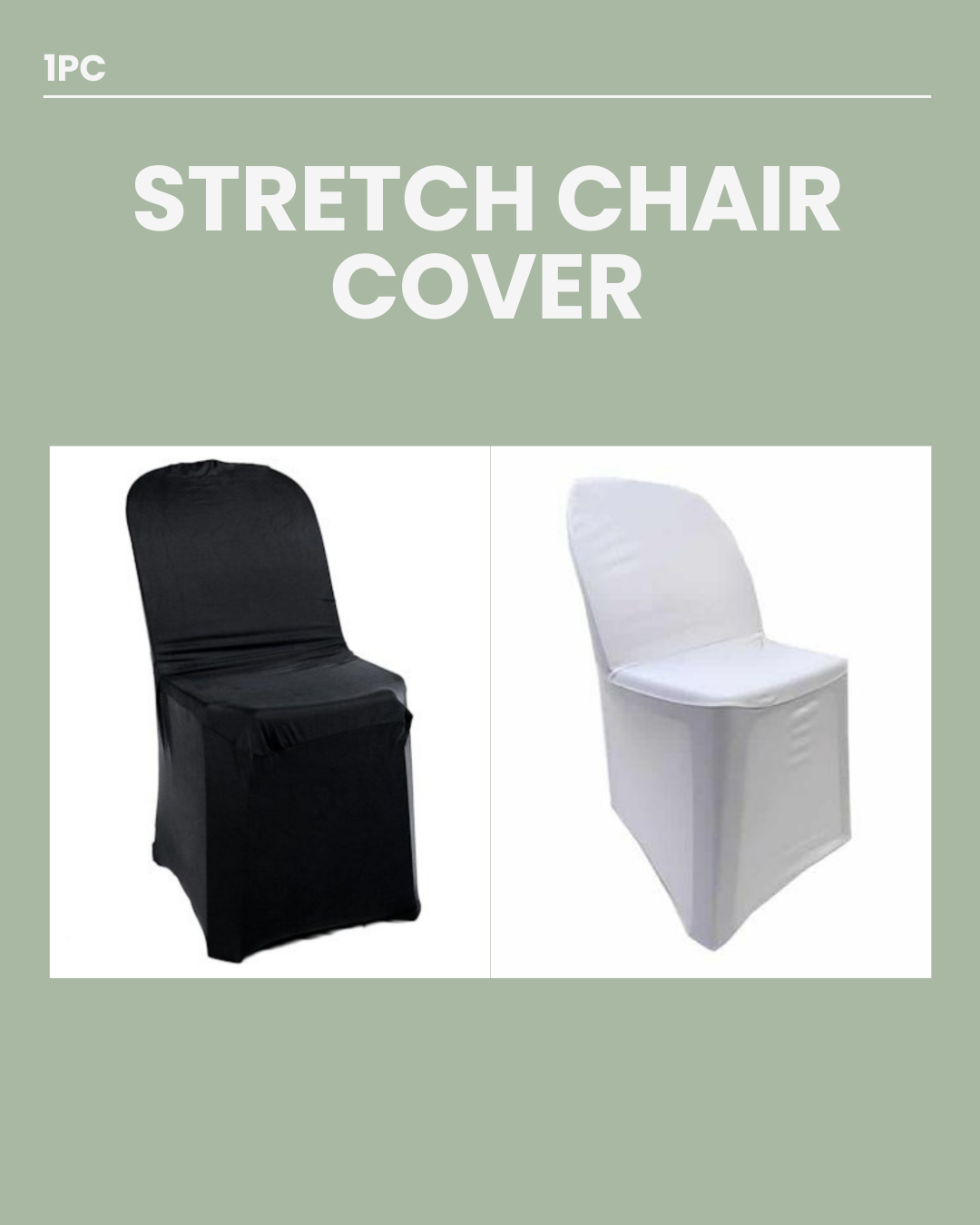 1pc Stretch Chair Cover