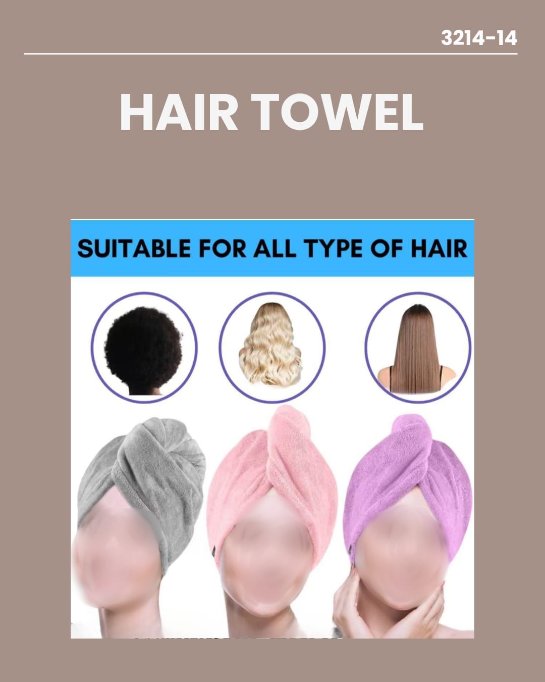 Hair Towel 3214-14