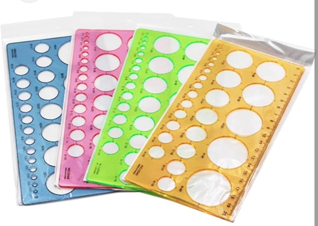 Circles Template Stencil 8634