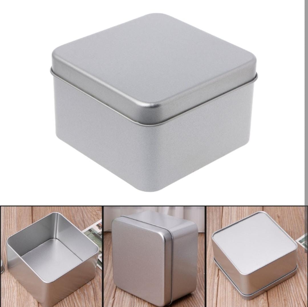 Square Tin Box 6.5cm DCO-009