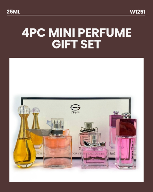 4pc Mini Perfume Gift Set W1251
