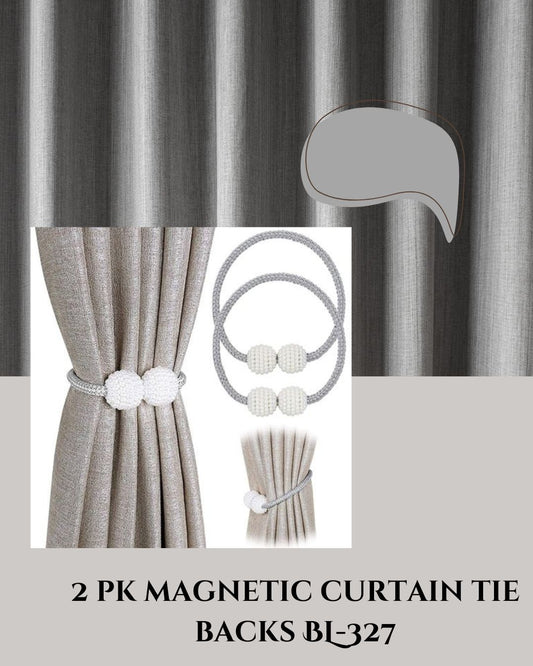 2PK Magnetic Curtain tie Backs BL 327