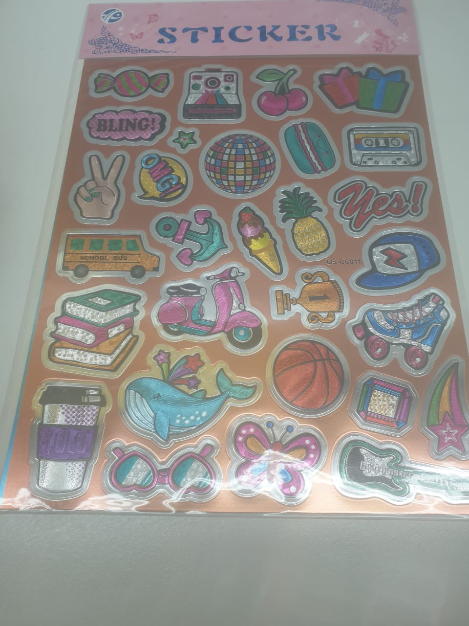 A4  STICKERS N668004
