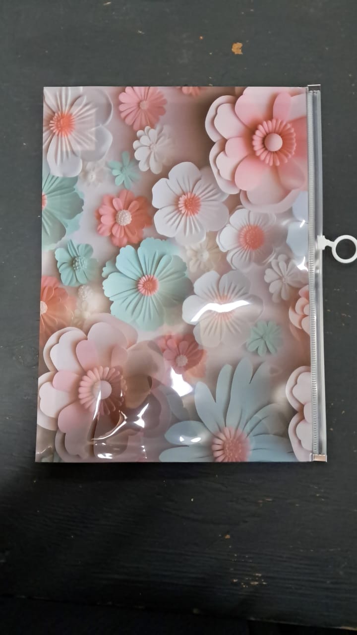 Floral Document Folder 33x24.5cm DKB43