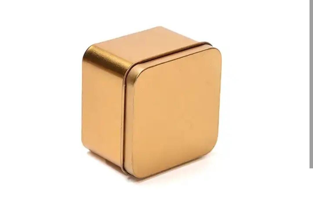 Square Tin Box 6.5cm DCO-009