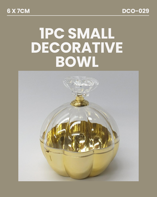 1pc Acrylic Decorative Bowl DCO-029