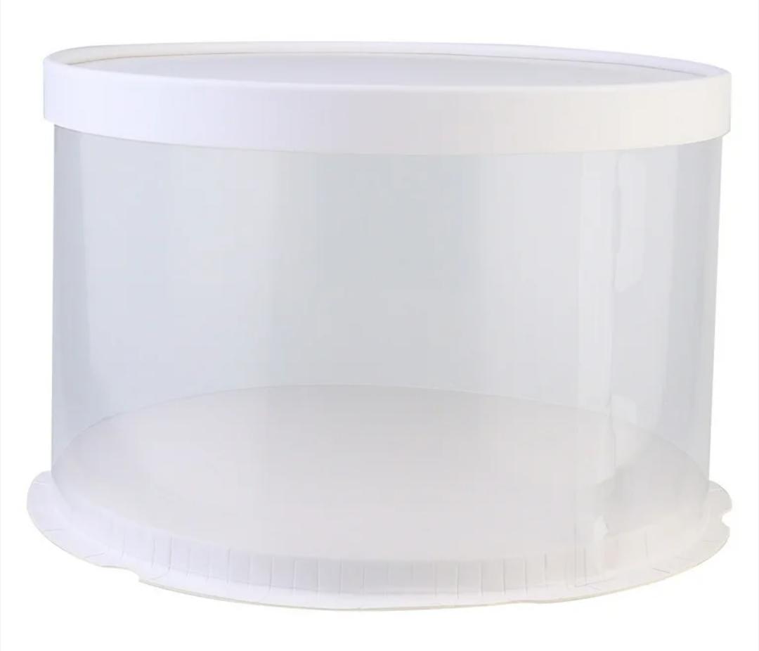Round Plastic Cake Board 0250 33x30x19- Scratched/Scuffed
