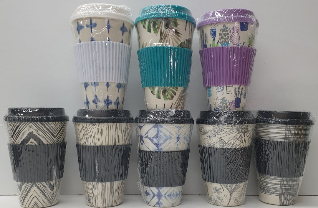 400ml Bamboo Fibre Coffee Cup XLZ0109