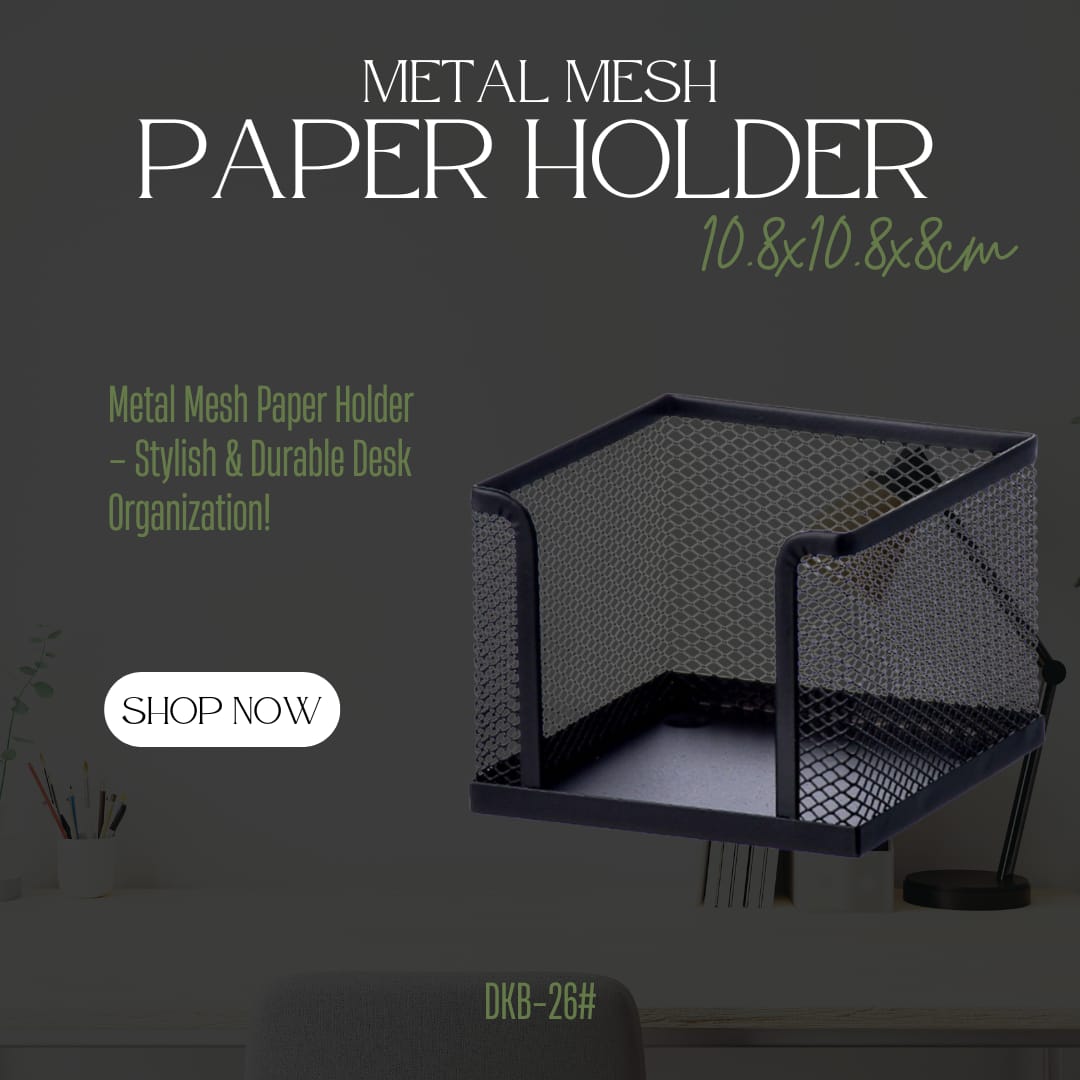 Metal Mesh Paper Holder - DKB 26