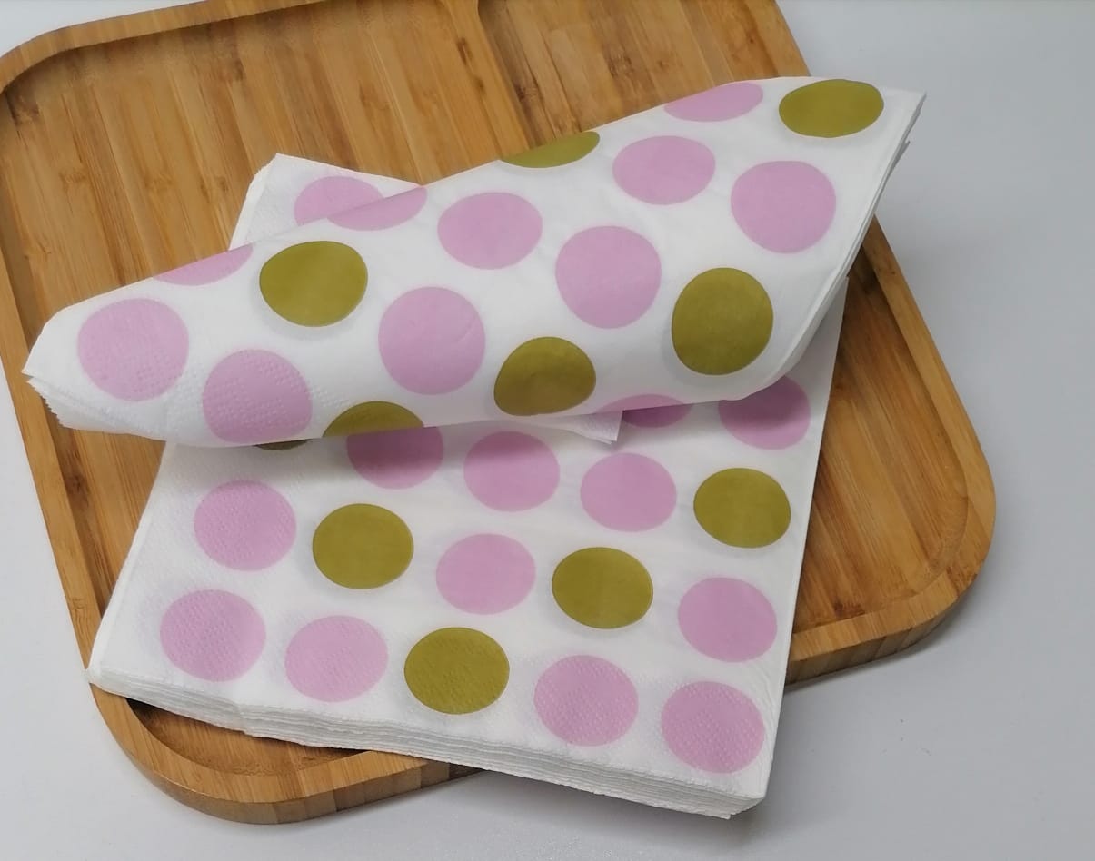 20pc Tesco Happy Party Serviettes TOT-YS1230 33x33cm