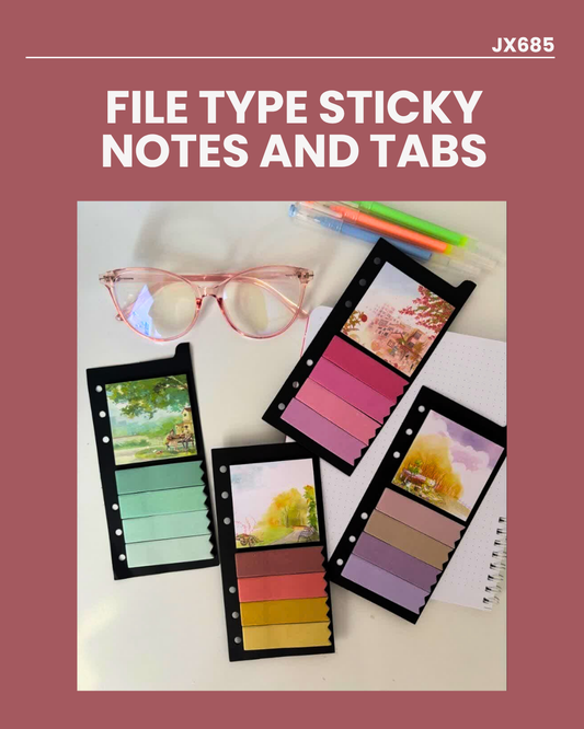 1pc Sticky Notes & Tabs JX685