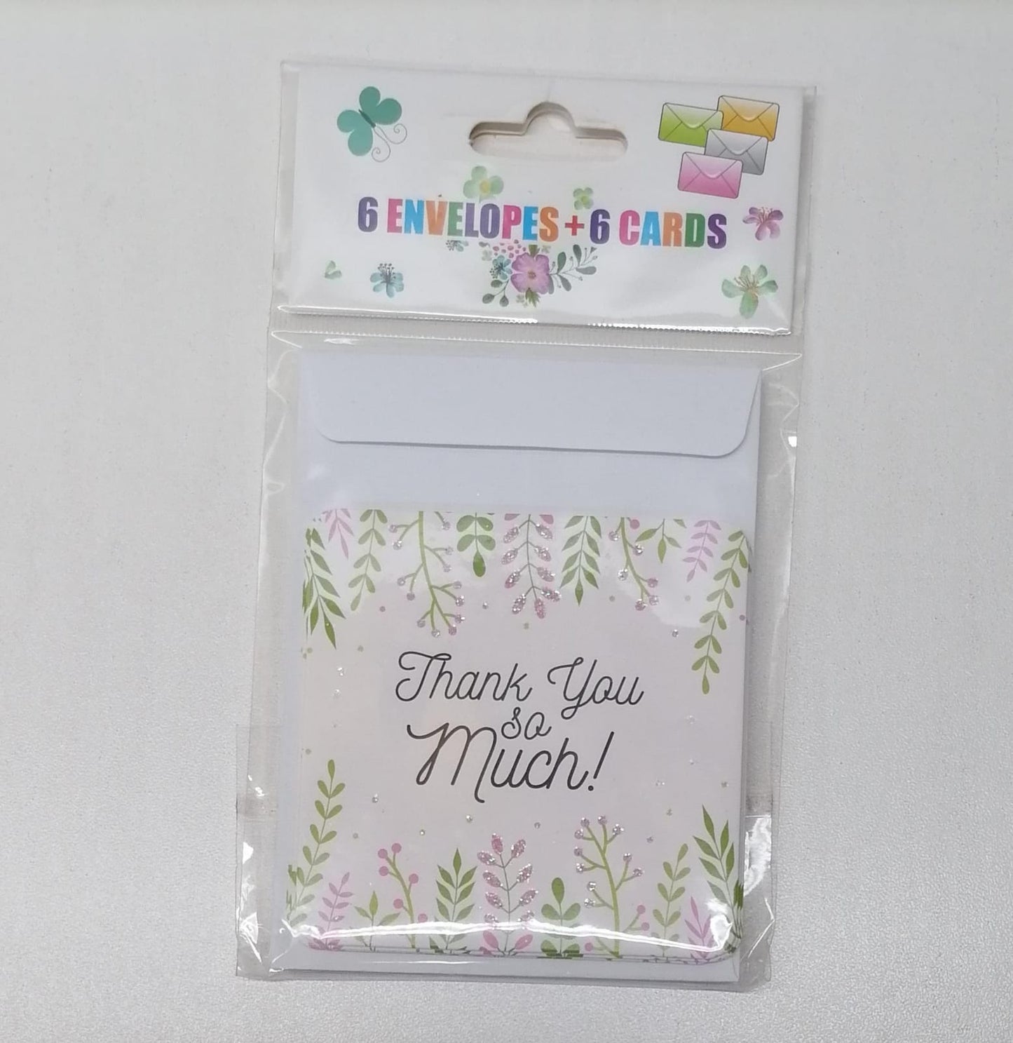 Mini Flower Envelopes &amp; Cards 6's N712044