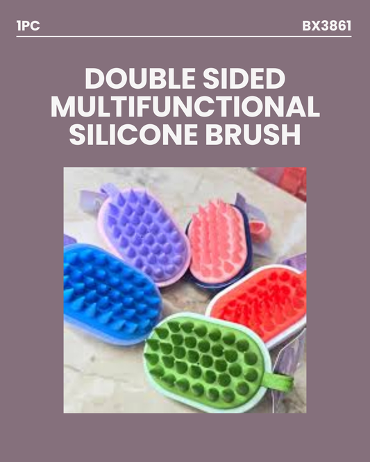 Double-sided Multifunctional Silicone Brush BX3861