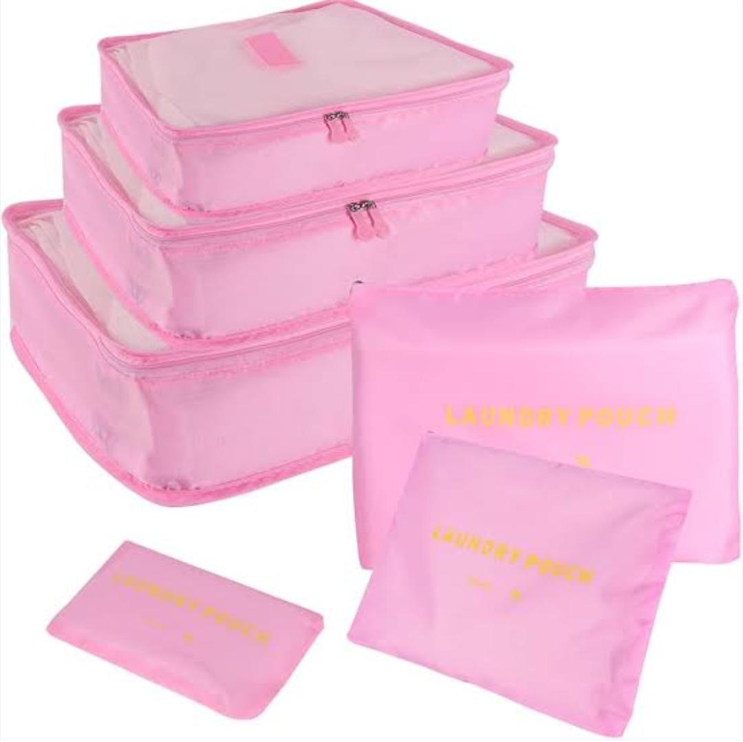 Laundry Travel Pouch 6pc LTP-009