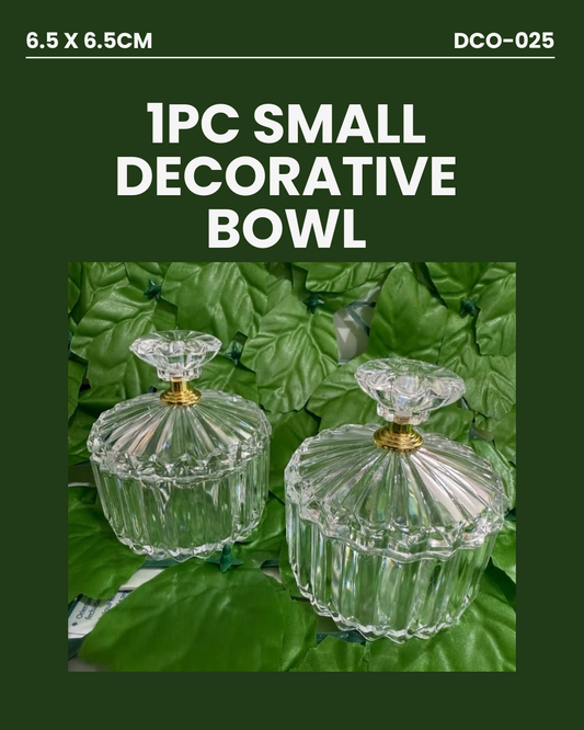 1pc Acrylic Decorative Bowl DCO-025