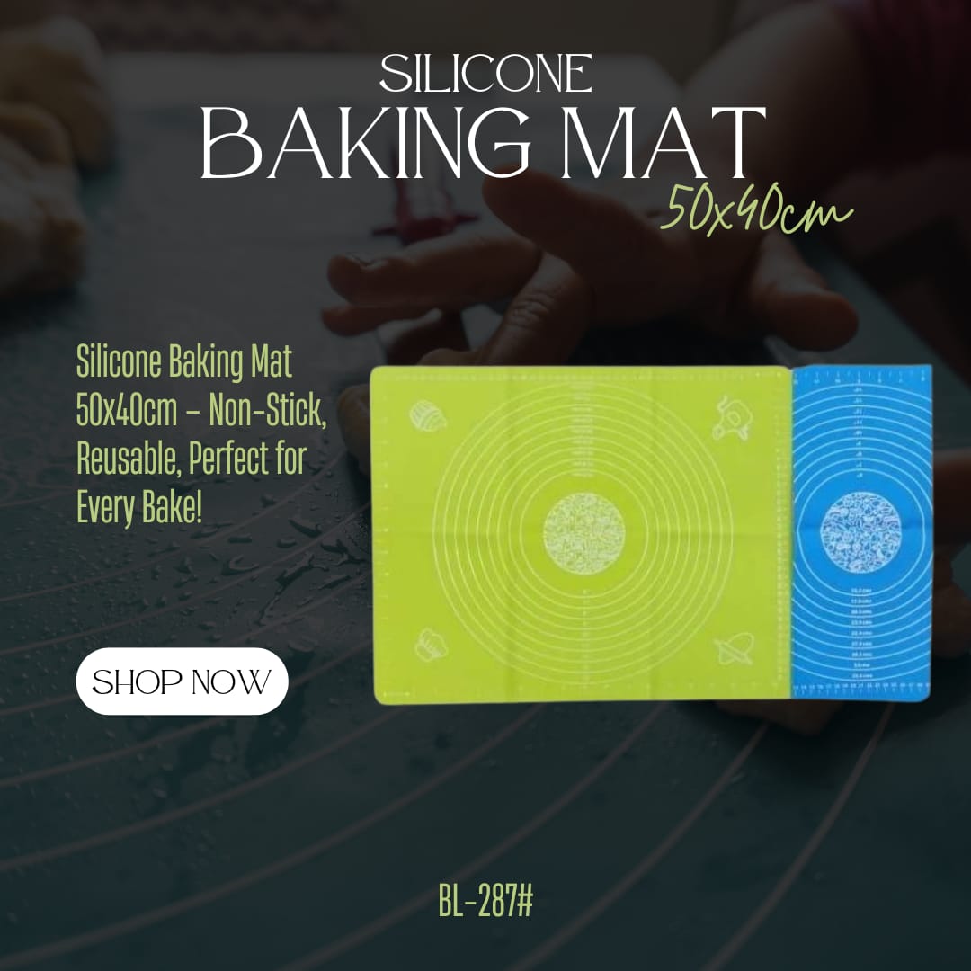 Silicone Dough Mat 50x40cm BL-287