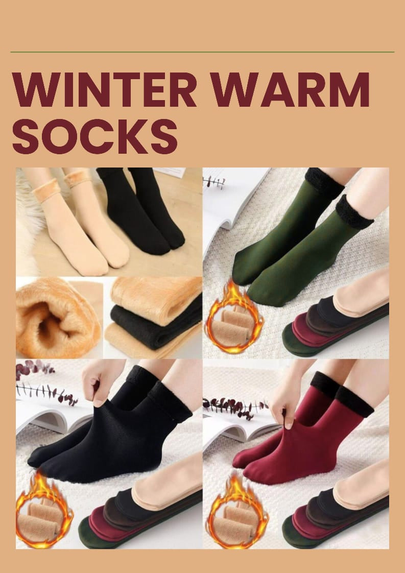 Winter Warm Socks 2pairs