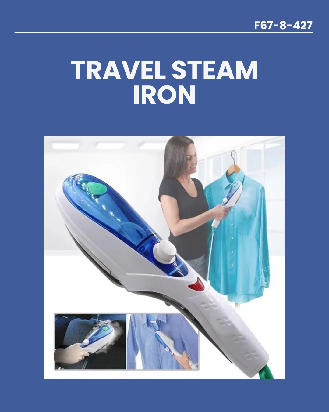 Travel Steam Iron F67-8-437