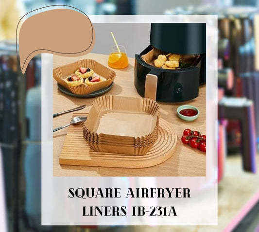 Square Airfryer Liners - IB 231A