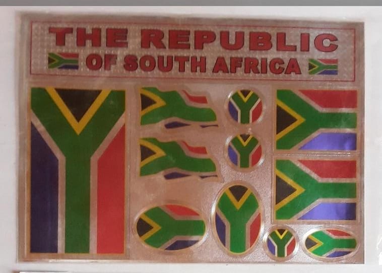 Mini Flag Stickers 1236