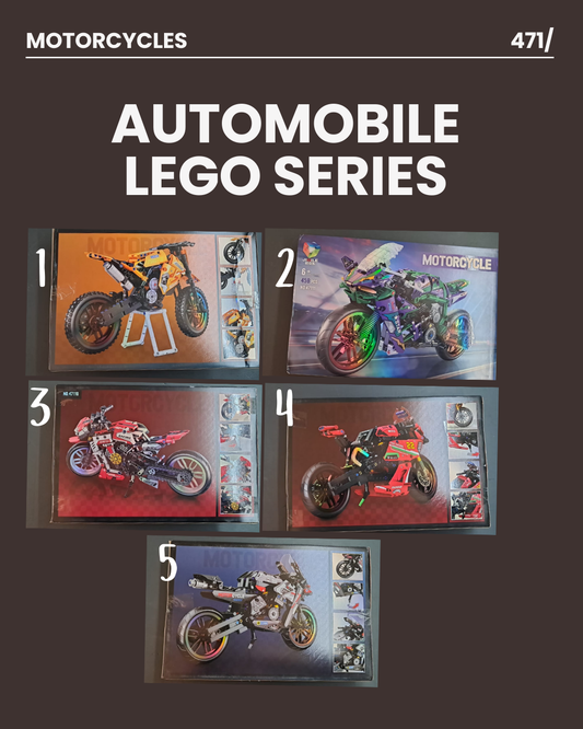 Automobile Lego Series- Motorcycles 84x46x46 471-
