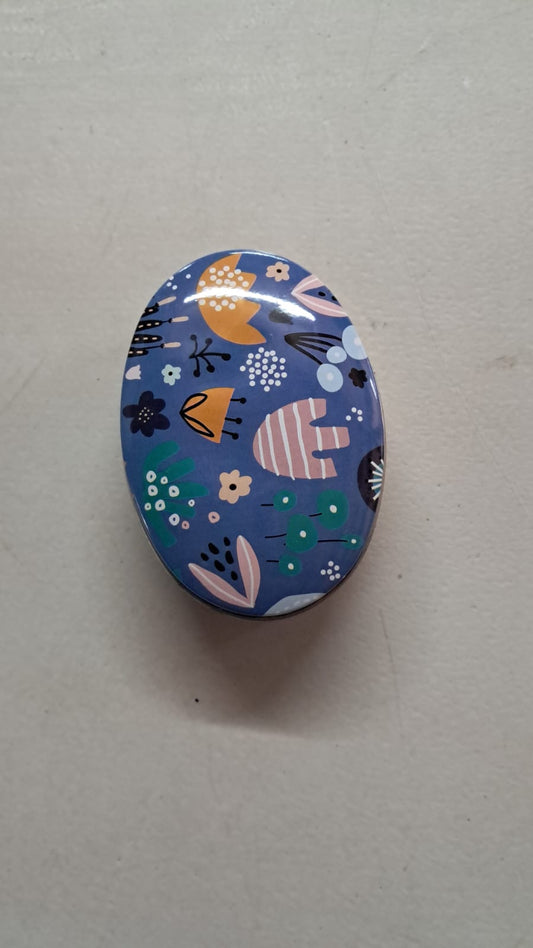 Oval Tin- DENTED