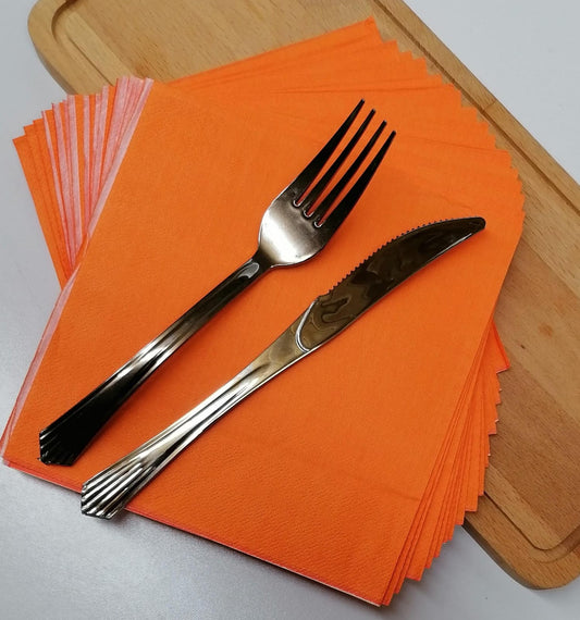 Solid Colour Serviettes 17599
