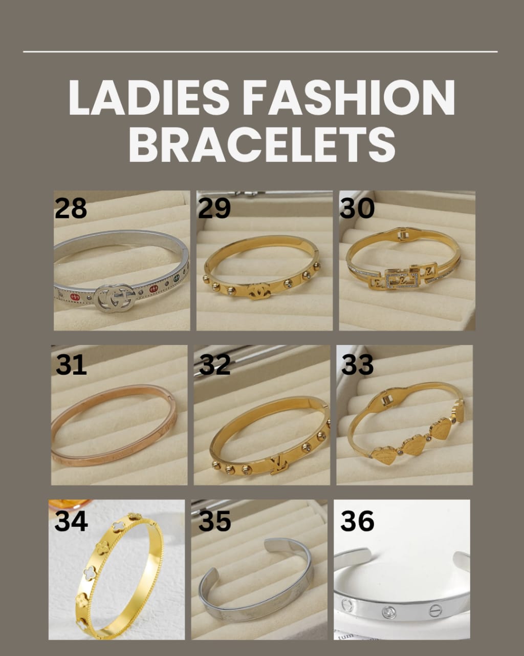 Ladies Fashion Bracelet