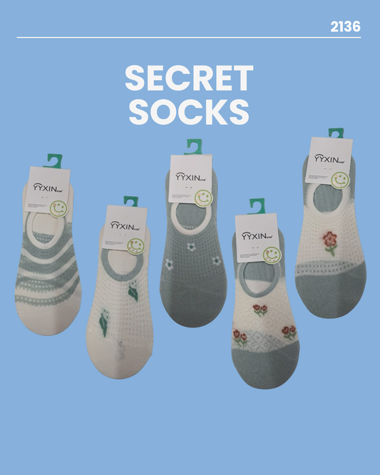 Secret Socks 2136-Green