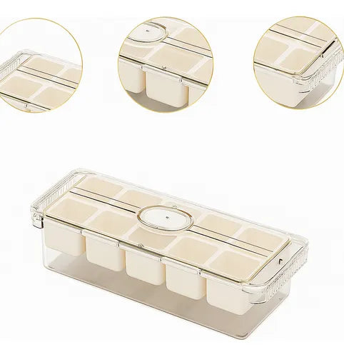 Compartment Storage Container 42x14x11.5cm LD68