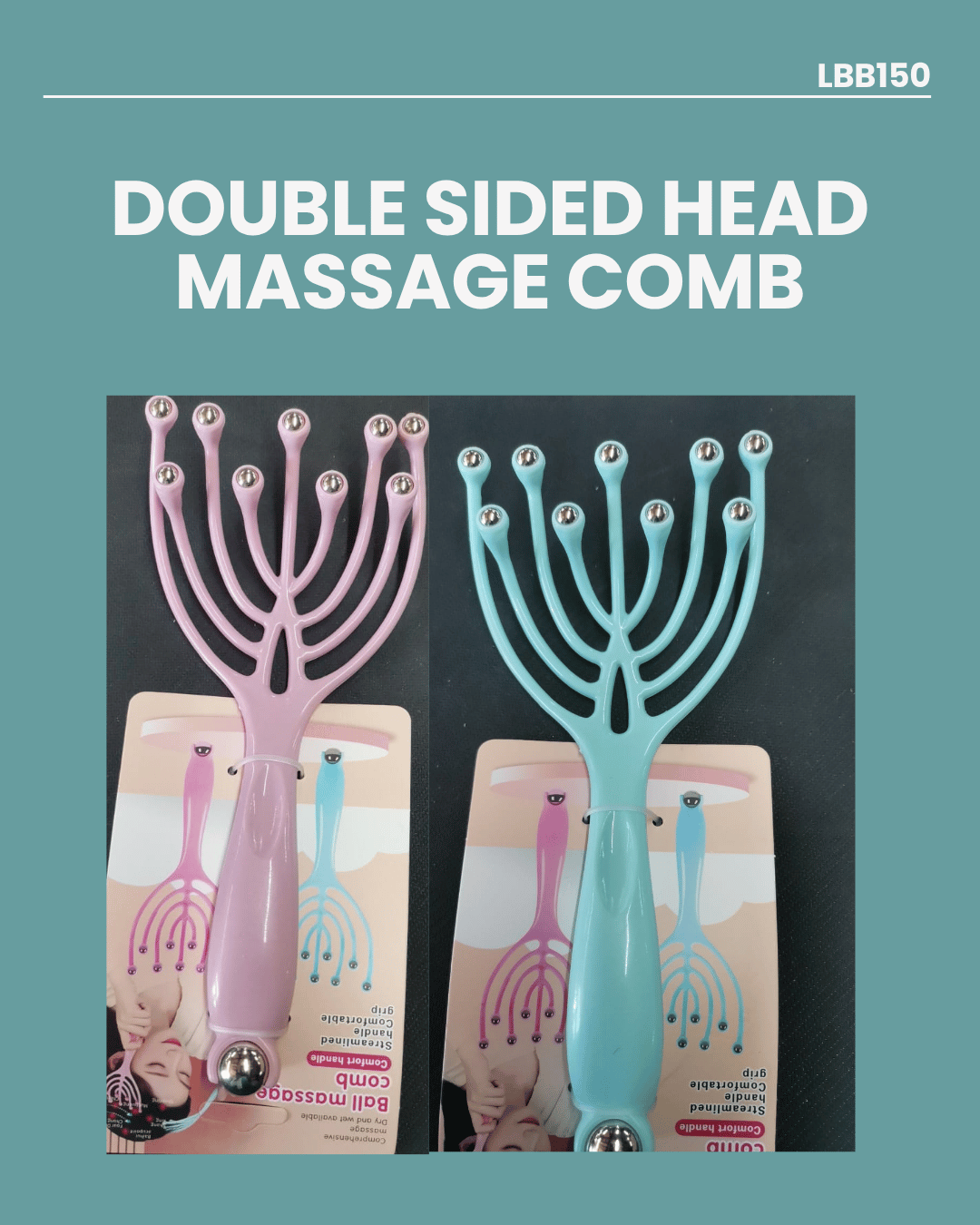 Double Sided Head Massager LBB150