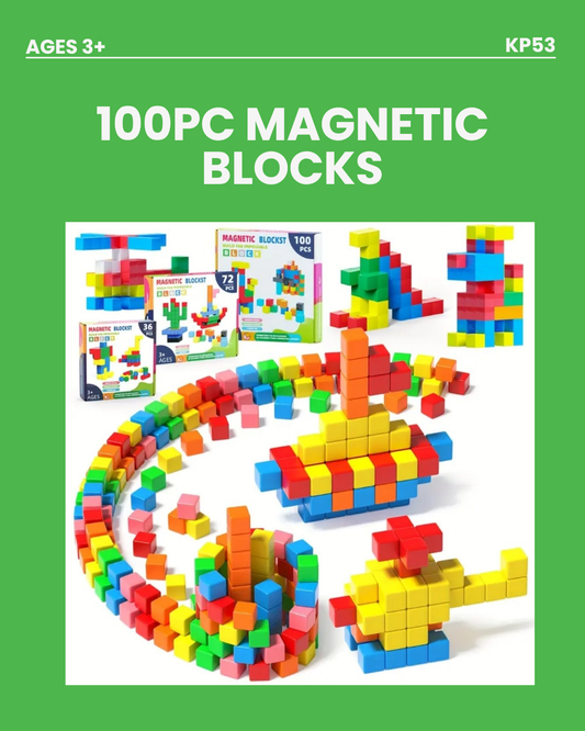 100pc Magnetic Blocks KP53