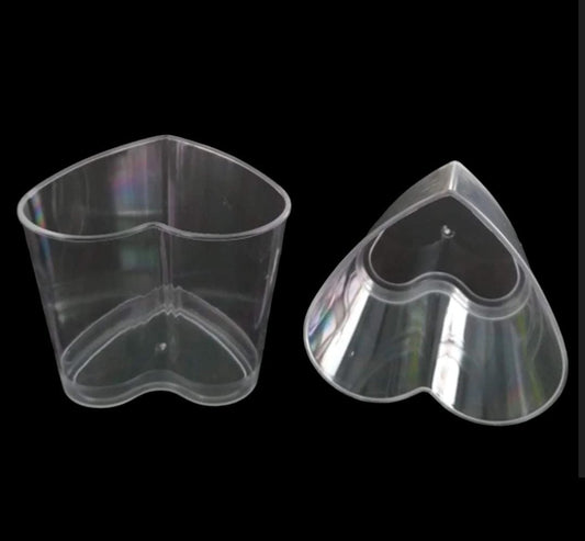 Heart Shaped Dessert Bowls 25's 7360