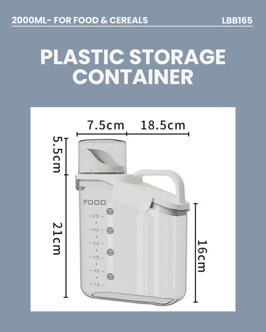 Plastic Food Storage Container LBB165