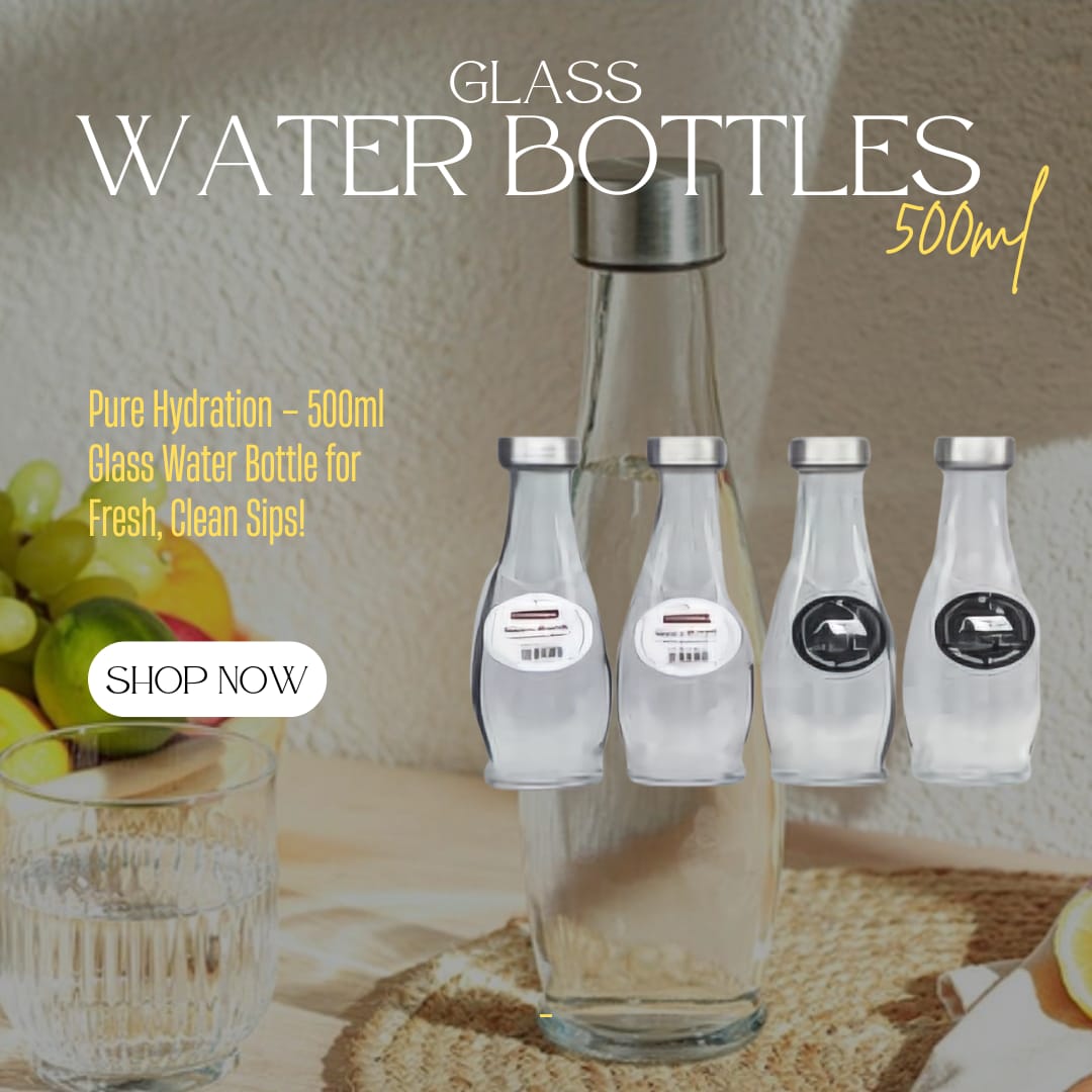 Glass Water Bottles