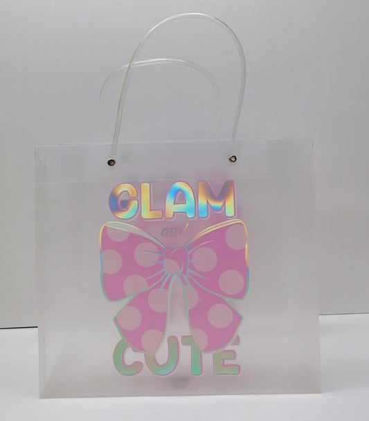 Clear Gift Bag 8568 30x27x12cm