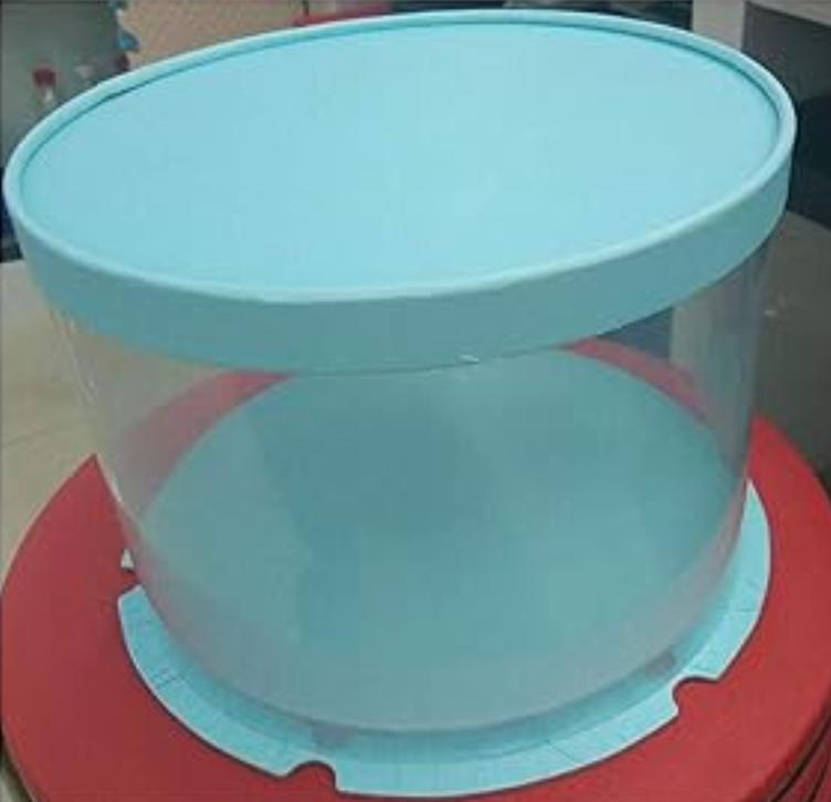 Round Plastic Cake Board 0250 33x30x19- Scratched/Scuffed
