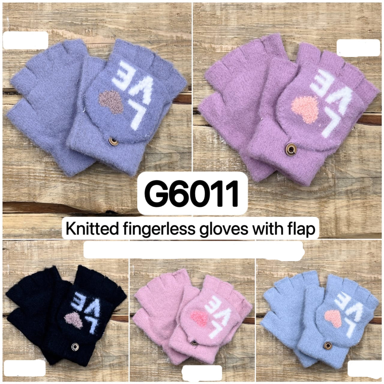 Cotton Road Knit Gloves G6011