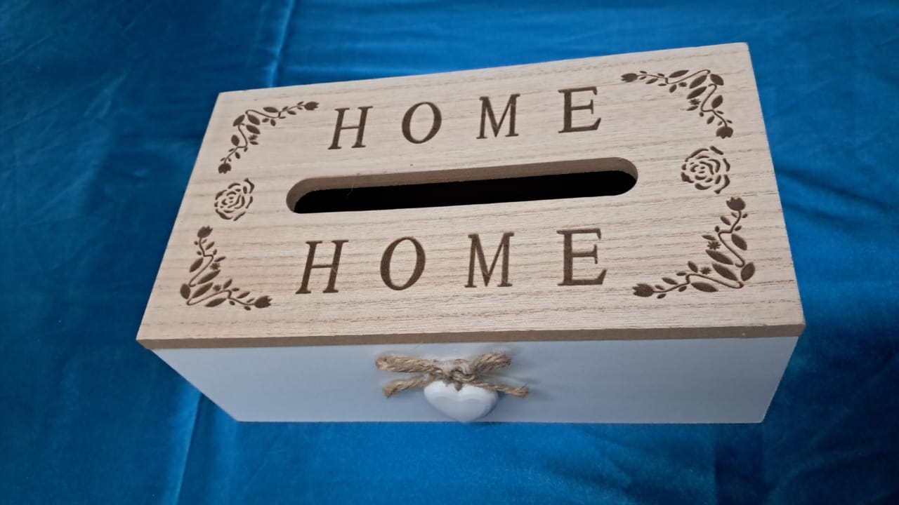 Wooden Tissue Box