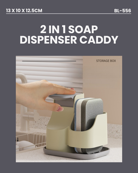 2in1 Soap Dispenser Caddy BL556