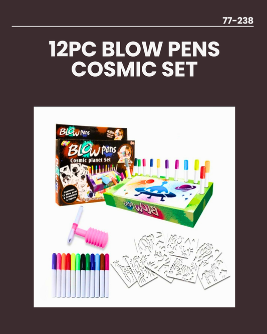 12pc Blow Pens Cosmic Set 77-238
