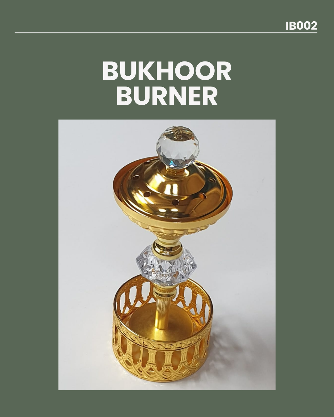 Bukhoor Burner IB002
